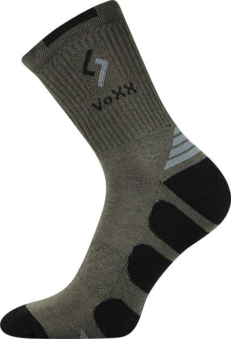 TRONIC sportovní froté ponožky VoXX 39-42 tm. zelená