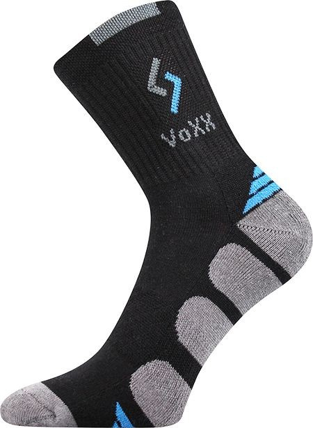 TRONIC sportovní froté ponožky VoXX 47-50 černá