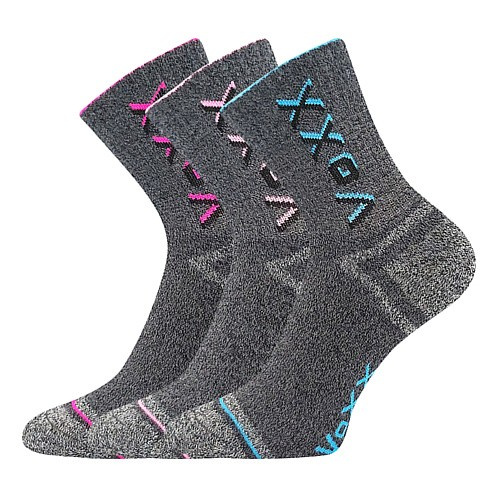 HAWKIK dětské sportovní ponožky VoXX 30-34 mix - HOLKA