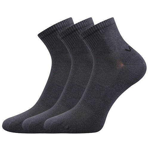3PACK ponožky VoXX tmavě šedé (Metym) S
