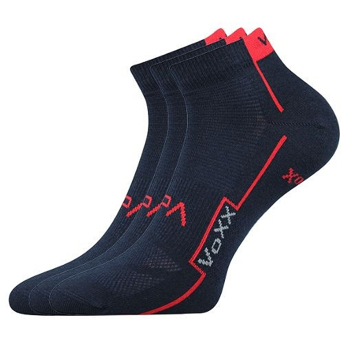 KATO kotníčkové ponožky se stříbrem VoXX 39-42 tm. modrá