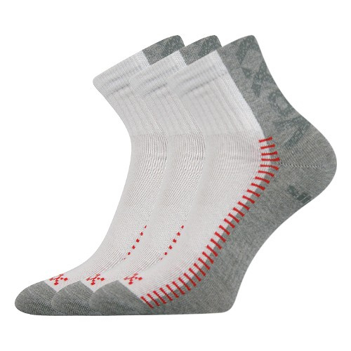 REVOLT antibakteriální ponožky s ionty stříbra VoXX 47-50 bílá