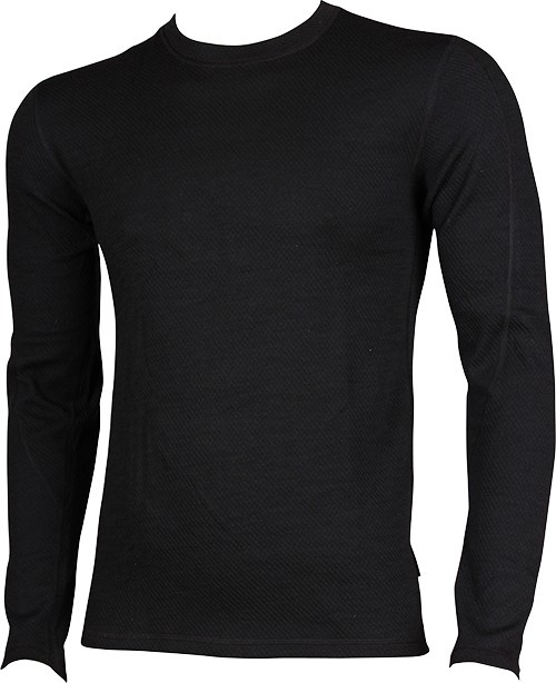 IN01 pánské funkční merino tričko dlouhý rukáv VoXX černá XXL