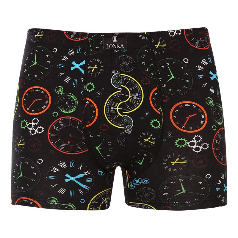 KEVIN IMAGE pánské elastické boxerky - HODINY M