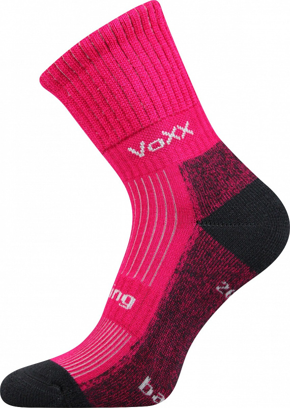 BOMBER COLOR bambusové zesílené ponožky VoXX 39-42 magenta