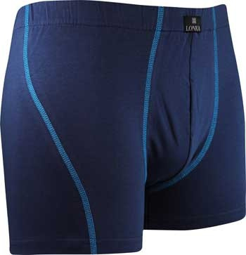 KAMIL pánské elastické boxerky Lonka tm. modrá XL