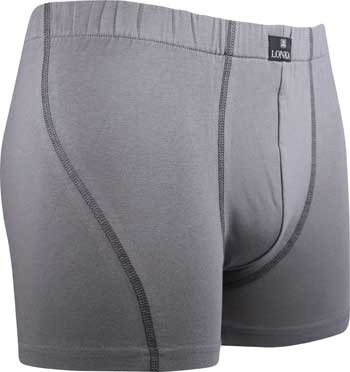 KAMIL pánské elastické boxerky Lonka šedá L