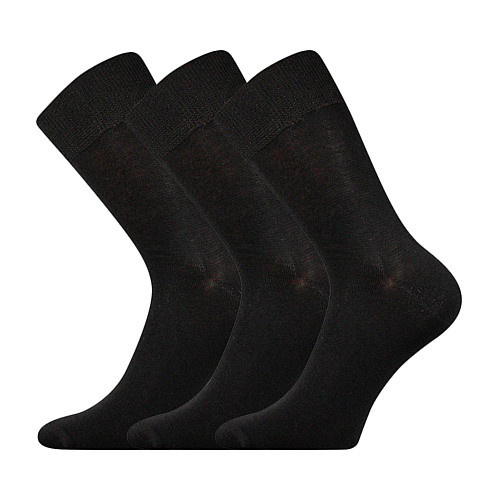 3PACK ponožky BOMA černé (Radovan-a) M