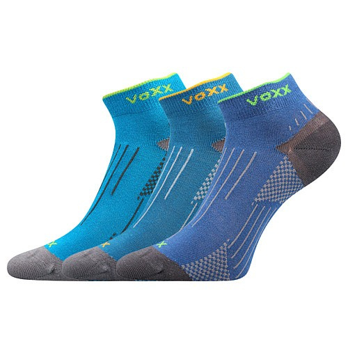 AZULIK dětské slabé sportovní ponožky VoXX 30-34 mix - CHLAPEC