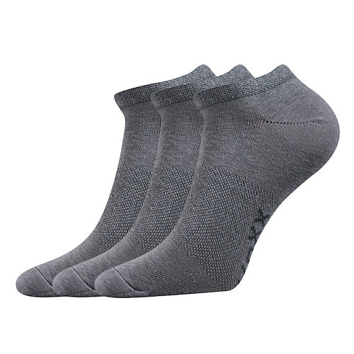 3PACK ponožky VoXX šedé (Rex 00) S