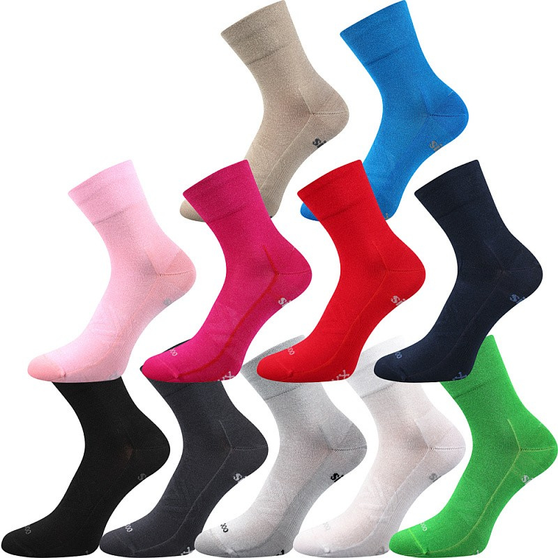 BAERON sportovní bambusové jednobarevné ponožky VoXX 35-38 modrá