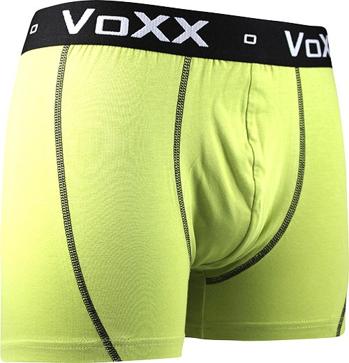 KVIDO pánské bavlněné elastické boxerky VoXX modrá L