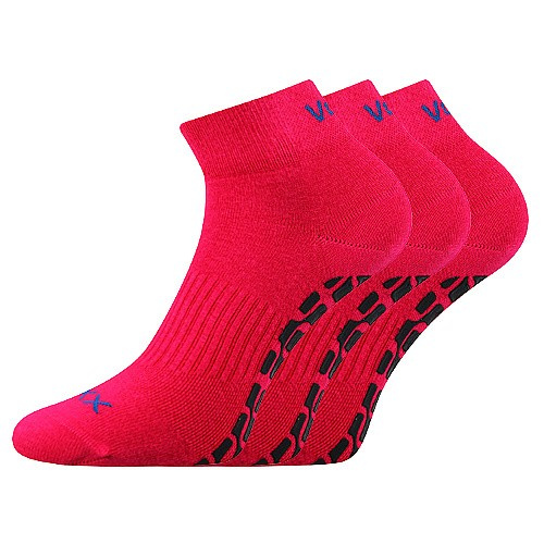 JUMPYX ABS kotníkové protiskluzové ponožky VoXX 30-34 magenta