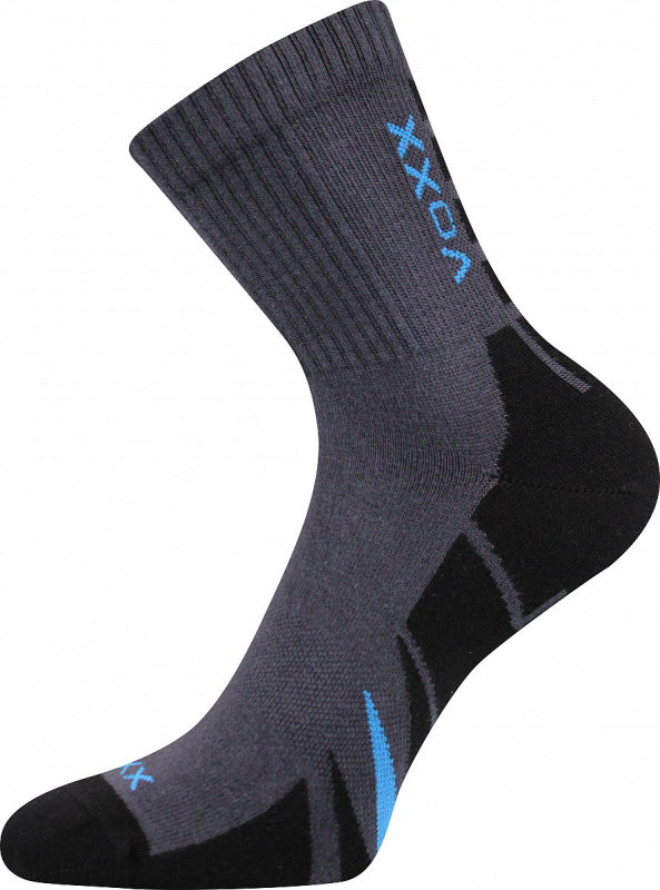HERMES sportovní ponožky VoXX 43-46 tm. šedá