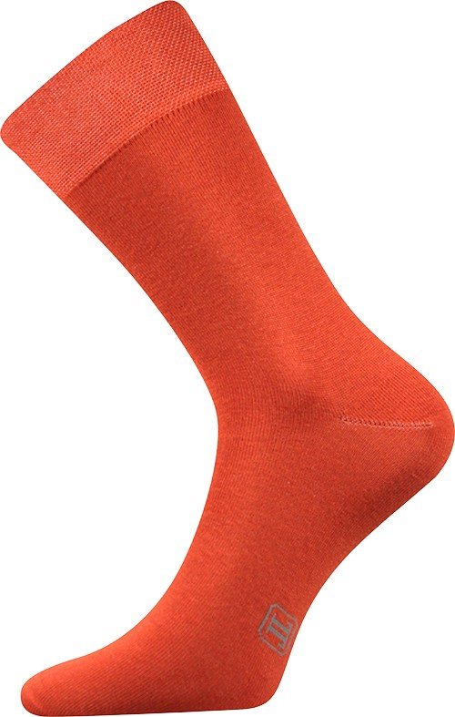 DECOLOR společenské ponožky Lonka 39-42 rezavá