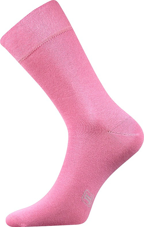 DECOLOR společenské ponožky Lonka 39-42 růžová