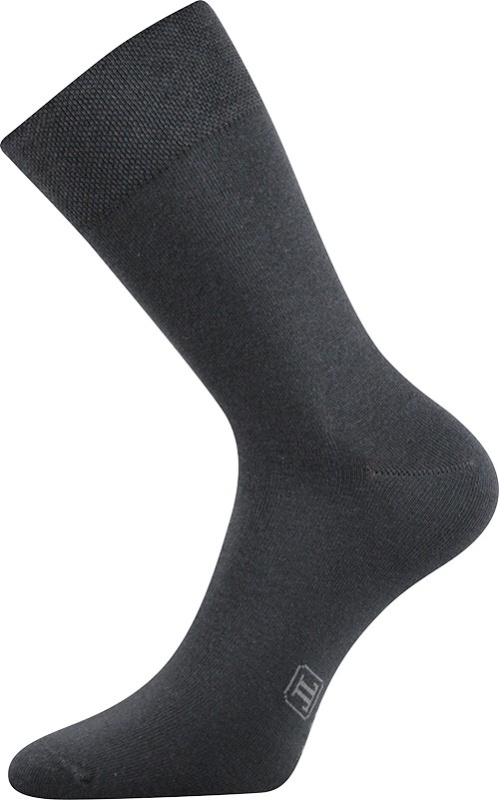 DECOLOR společenské ponožky Lonka 39-42 tm. šedá