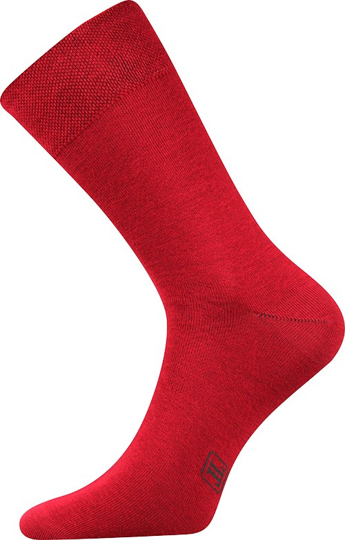 DECOLOR společenské ponožky Lonka 39-42 vínová