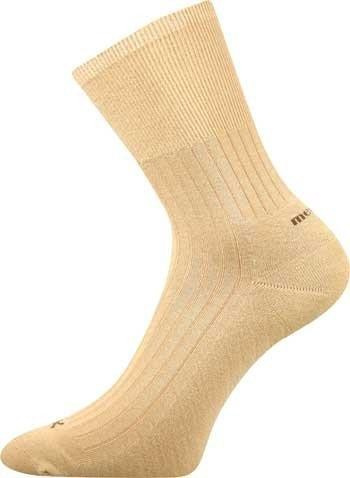 CORSA zdravotní antibakteriální ponožky se stříbrem VoXX 35-38 béžová