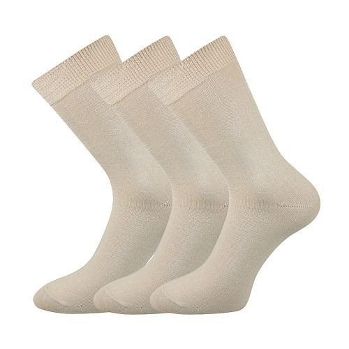 BLAŽEJ klasické 100% bavlněné ponožky Boma 46-48 béžová