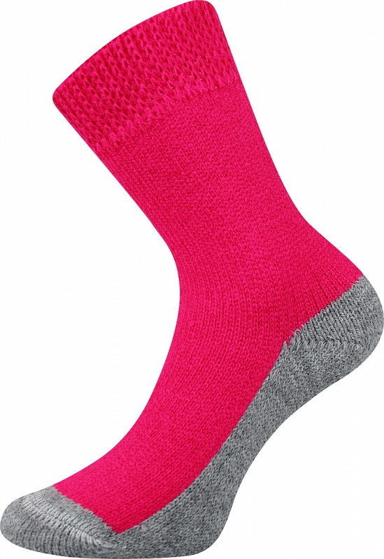 SPACÍ ponožky extra teplé Boma - CHODIDLO 35-38 magenta