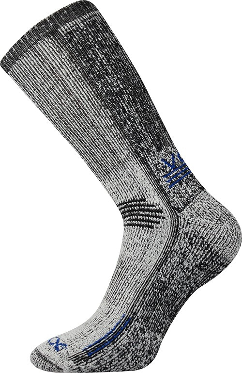 ORBIT extra teplé vlněné merino ponožky VoXX 35-38 modrá