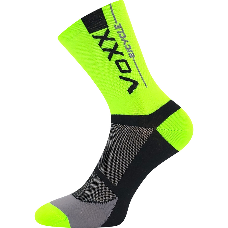 Ponožky VoXX cyklistické neon zelené (Stelvio) S