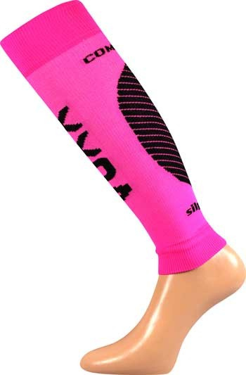 PROTECT kompresní návlek VoXX - LÝTKO růžová L / XL