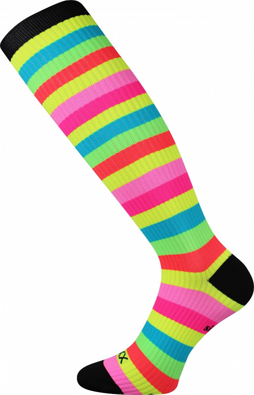 MULTIX funkční kompresní podkolenky VoXX 43-46 multicolor