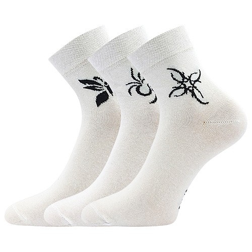 TATOO speciální designové ponožky Boma 35-38 bílá