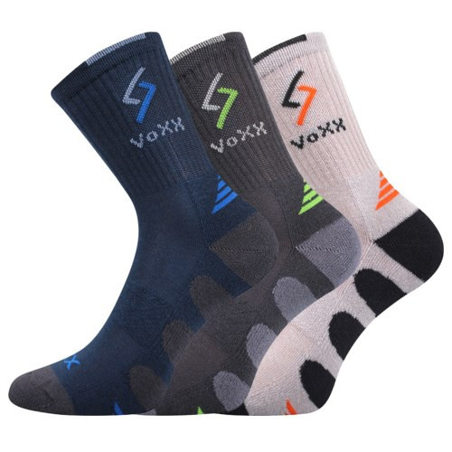 TRONIC dětské sportovní froté ponožky VoXX 35-38 mix - CHLAPEC