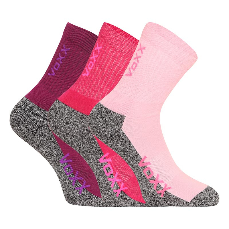 3PACK dětské ponožky Voxx vícebarevné (Locik-mix-girl) 20/24