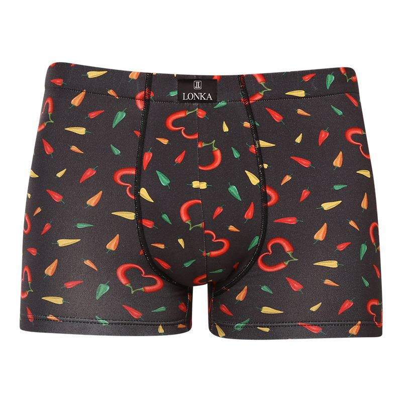 Pánské boxerky Lonka vícebarevné (Kevin-Peppers) L, trenky / trenýrky