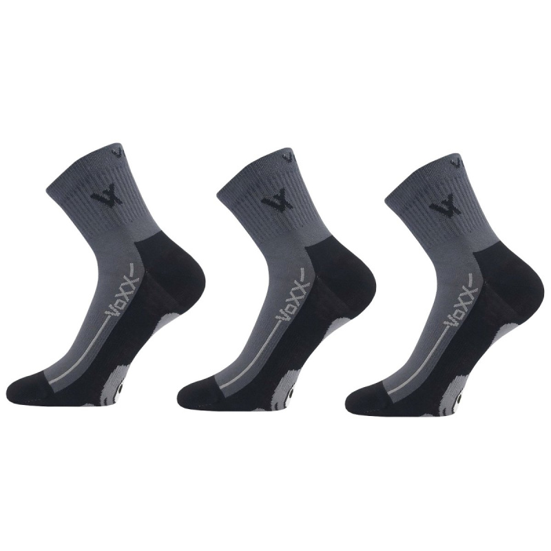 BAREFOOTAN sportovní barefootové ponožky VoXX 43-46 tm. šedá