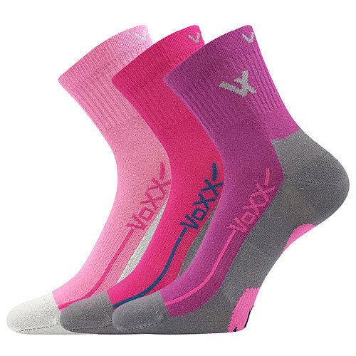 3PACK dětské ponožky Voxx vícebarevné (Barefootik-mix-girl) 20/24