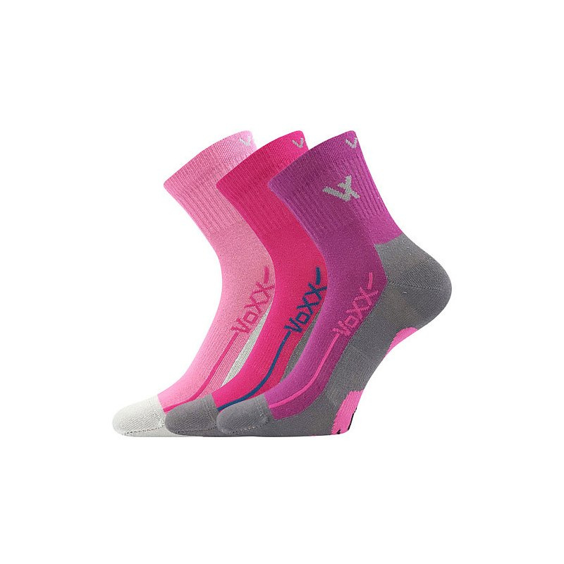 BAREFOOTIK dětské sportovní barefootové ponožky VoXX 30-34 mix - HOLKA