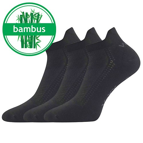 BLAKE kotníkové bambusové ponožky VoXX 39-42 černá