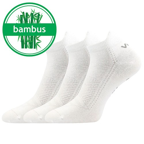 BLAKE kotníkové bambusové ponožky VoXX 43-46 bílá