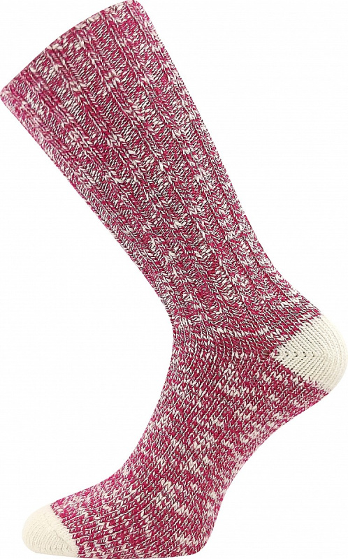 CORTINA velmi silné teplé ponožky VoXX 39-42 magenta