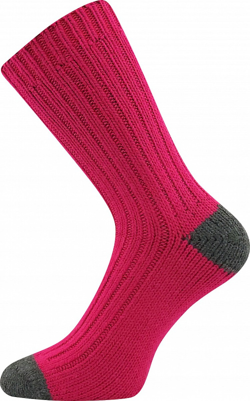 MARMOLADA jemné silné teplé ponožky VoXX 39-42 magenta