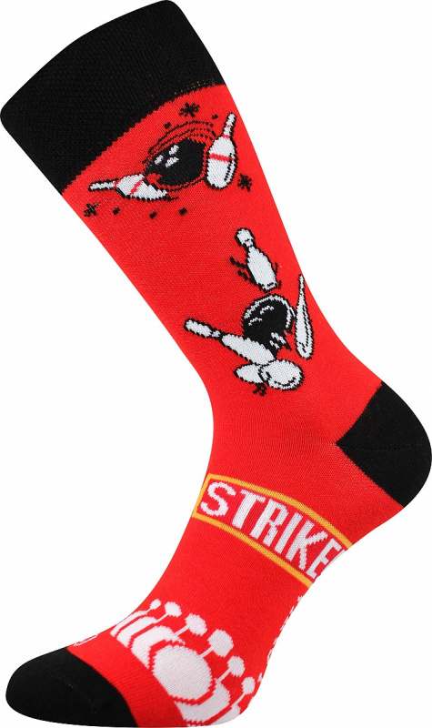 WOODOO barevné ponožky Lonka - BOWLING - 1 pár EXTRA 39-42