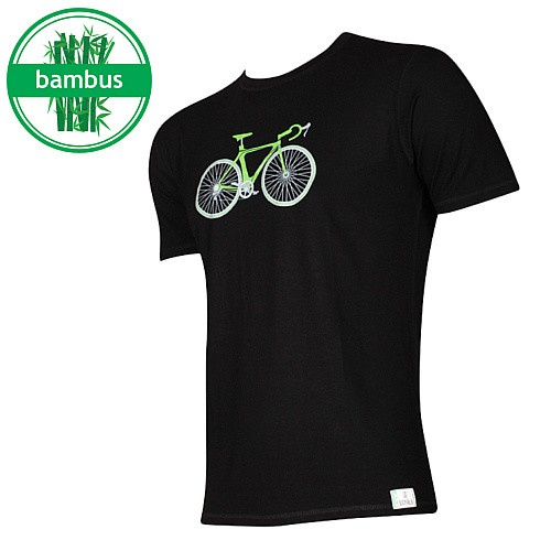 FUZZY pánské bambusové tričko VoXX černá M
