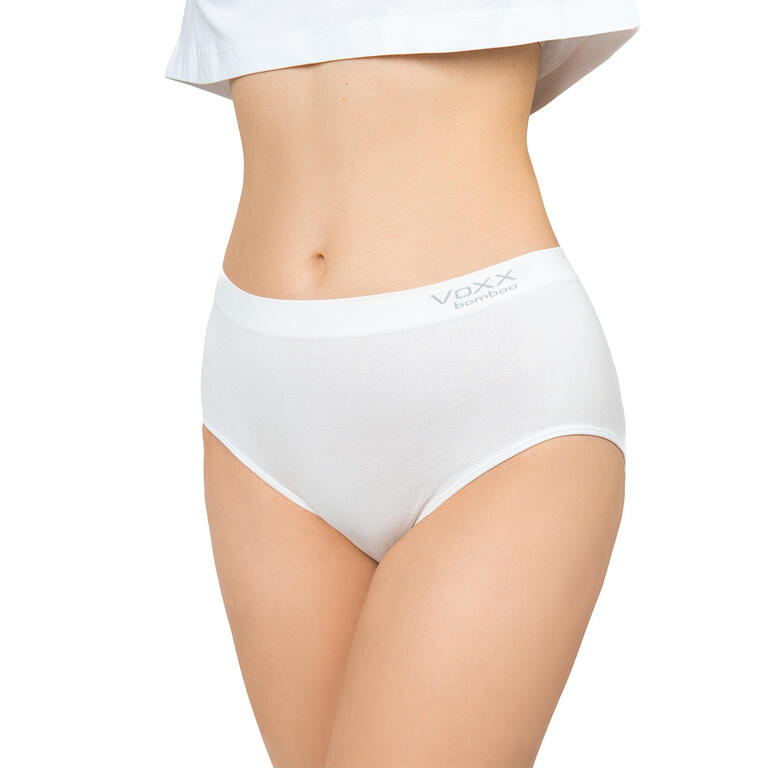 BS-004 dámské bambusové funkční kalhotky VoXX bílá L / XL