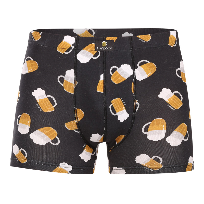 Pánské boxerky VoXX vícebarevné (Kevin-beer/pint) L, trenky / trenýrky