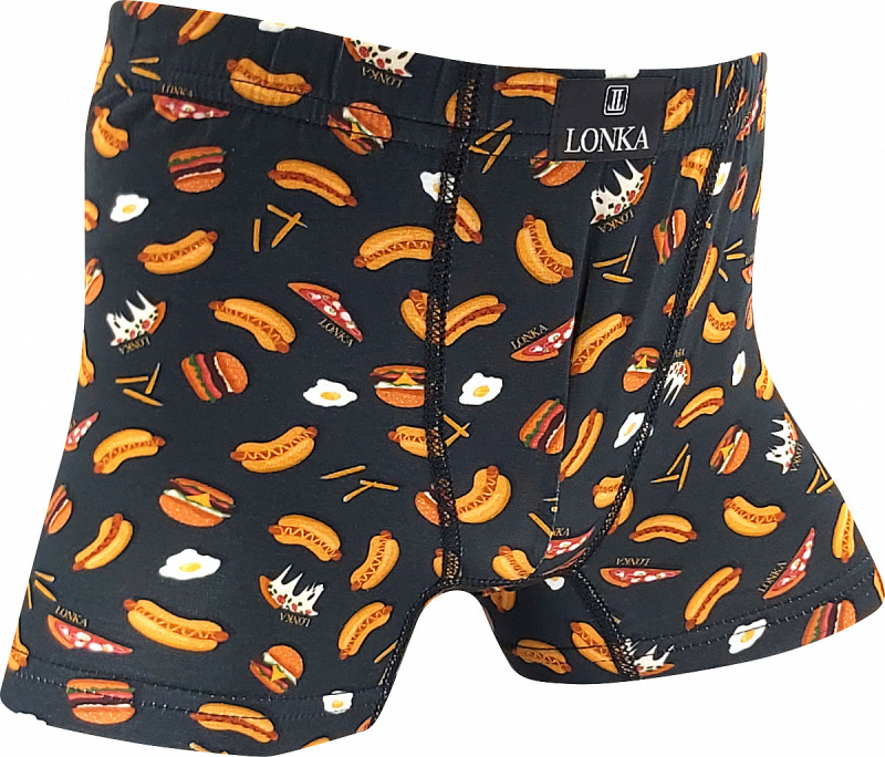 DINGO dětské veselé boxerky Lonka - FOOD 146-152
