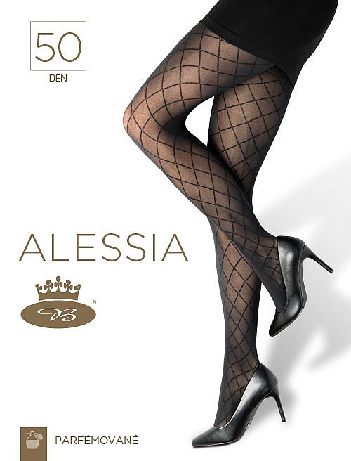 ALESSIA 50 DEN punčochové kalhoty Lady B XL