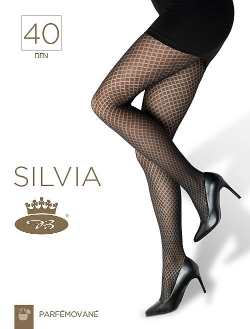 SILVIA 40 DEN punčochové kalhoty Lady B S