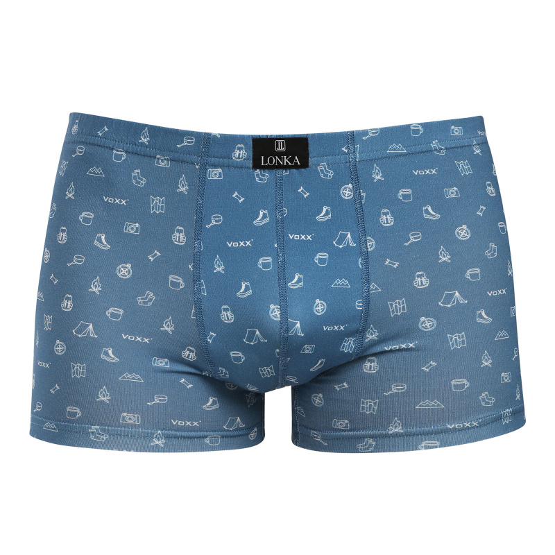 Pánské boxerky Lonka vícebarevné (Kevin-kemp) 3XL, trenky / trenýrky