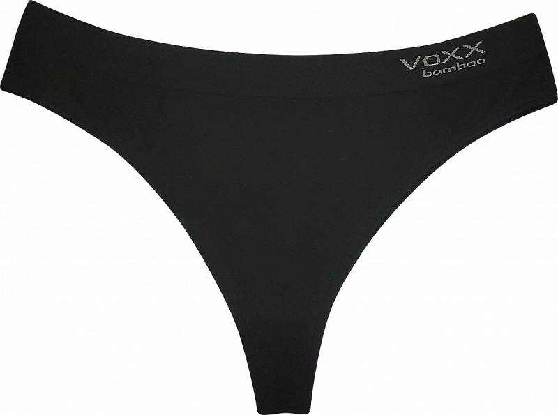 BS-006 dámské bambusové funkční tanga VoXX černá M / L
