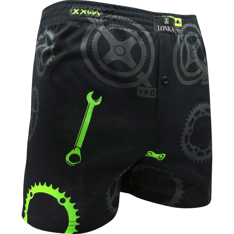 Pánské trenky Lonka vícebarevné (Karlos-BIKE) 3XL, trenýrky